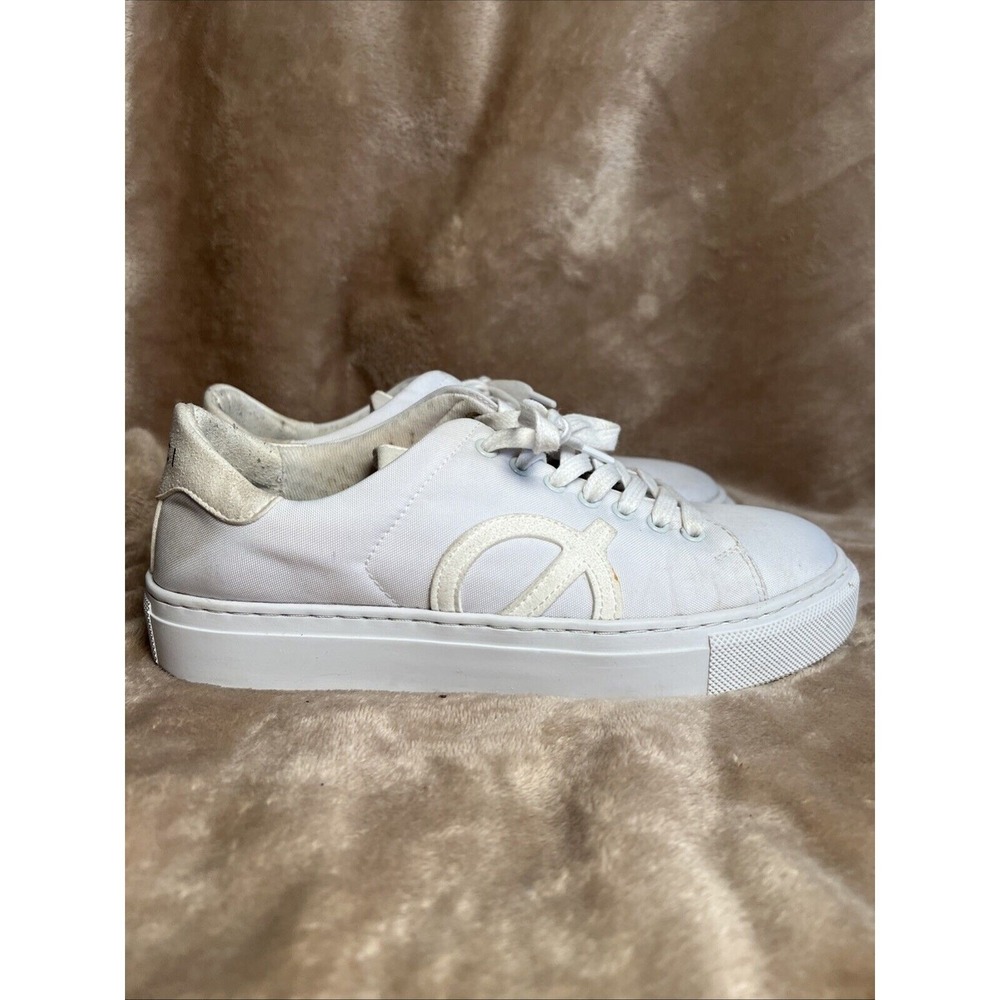 LØCI Nine Sneakers Women EU 37 White Vegan Sustainable Platform Shoes Clean Girl
